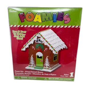 Darice Foamies Gingerbread House Arts and Crafts